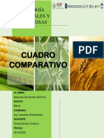 Betsayda Hernández Martínez. Cuadro Comparativo. Cereales y Oleaginosas.