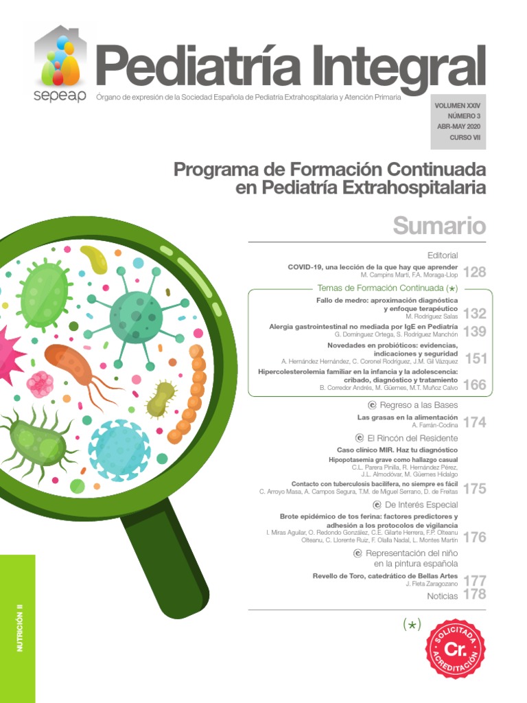 Hipercolesterolemia familiar en la infancia y la adolescencia: cribado,  diagnóstico y tratamiento