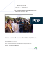 African Diaspora Involvement in Dutch Municipal Policymaking