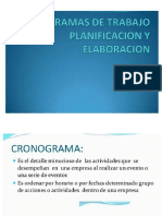 Cronograma de Actividades