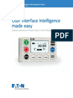 User Interface Intelligence Made Easy: Eaton's Advanced Power Xpert C445 Motor Management Relay