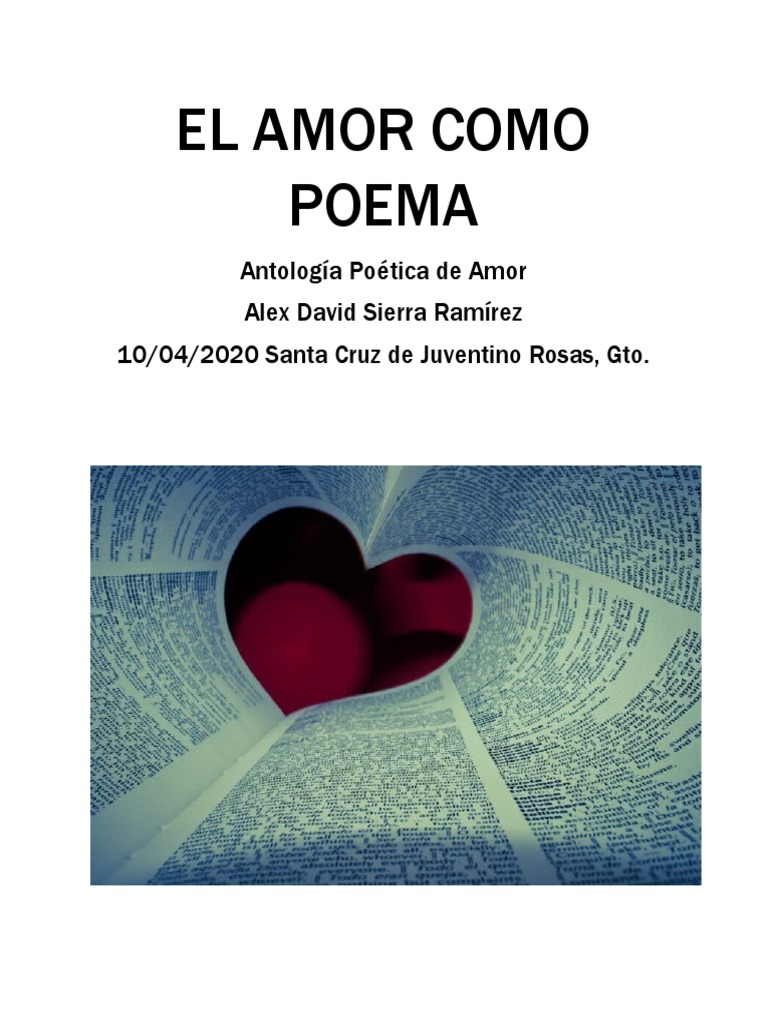 Antología de Poemas de Amor | PDF | Amor | Poesía, image size:768x1024