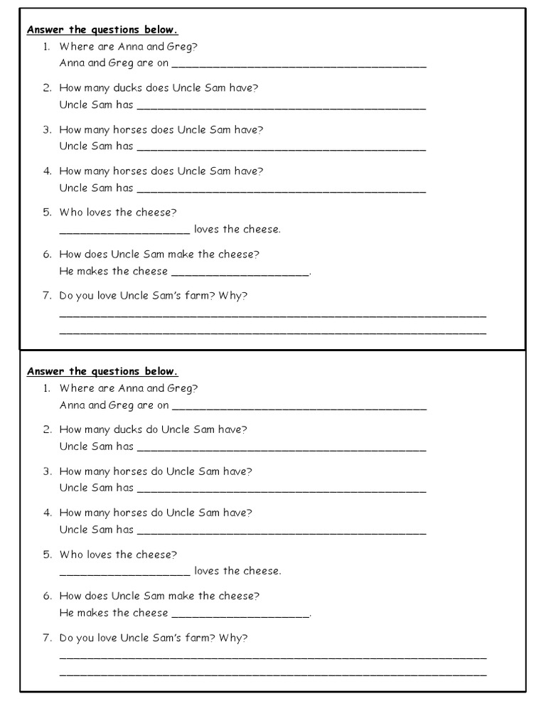 Answer The Questions Below | PDF