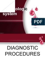 Hematologic Diagnostic Procedures and Anemia Management