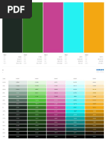AutoCAD Color Index RGB Equivalents | PDF | Graphic Design | Image ...