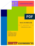 Max Scheler Monográfico