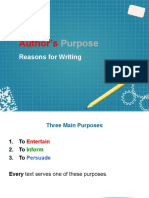 Authors Purpose Lesson 2