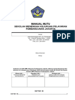 Manual Mutu Sekolah Menengah Kejuruan Pelayaran Pembangunan Jakarta