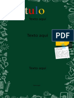 Portada Tipo Pizarrón Verde