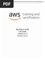 Big Data On AWS 3.1 LabGuide