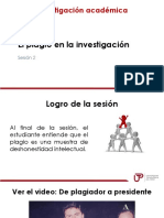 Sesión 02 El Plagio en La Investigación