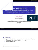 Clase-3 Aproximación de Funciones Medibles Por Funciones Continuas
