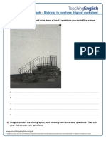 Image Bank - Stairway To Nowhere (Higher) Worksheet