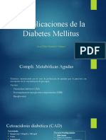 Complicaciones de la Diabetes Mellitus