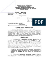 201019 Magale v. Batac_Complaint-Affidavit