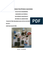 Pulso de 3 Segundos Que Enciende Un Foco de 120v