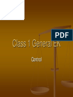 Class 1 Control