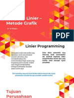 Program Linier - Metode Grafik