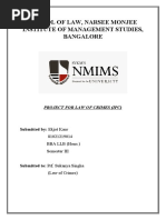 School of Law, Narsee Monjee Institute of Management Studies, Bangalore