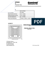 CP283 NPN Power Transistor Process Details
