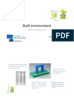 Built Environment: Architectural Subsystems
