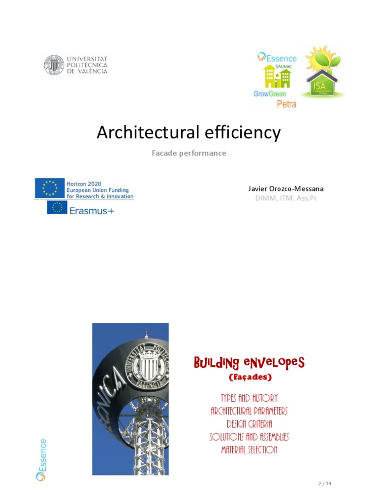 Architectural Facade Performance Guide | PDF | Technology & Engineering
