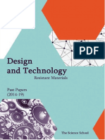 D&T-Resistant Materials-Past Papers