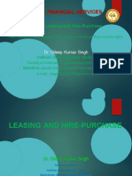 Leasing and Hire-Purchase