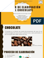 Proceso de Elaboración Del Chocolate