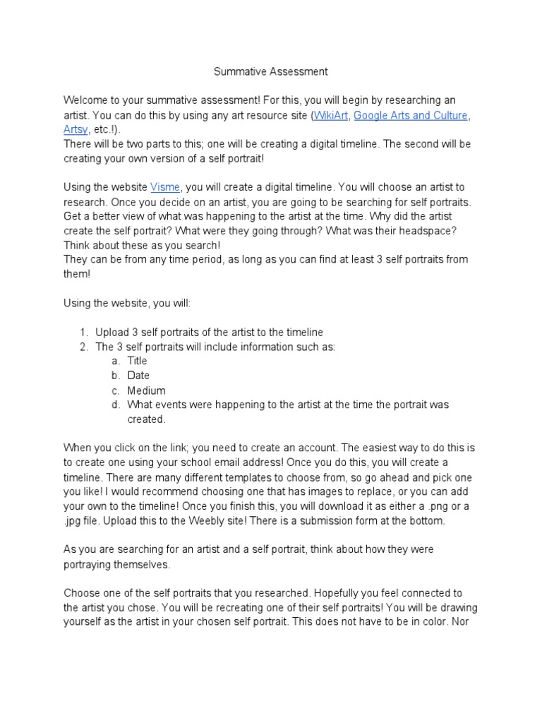 Summative Assessment 1 | PDF