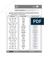 prefixes worksheets without key