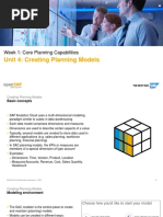 Unit 4: Creating Planning Models: Week 1: Core Planning Capabilities
