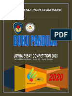 Buku Panduan Essay Competition 2020