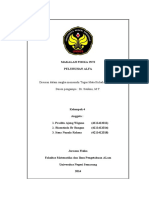 MAKALAH FISIKA INTI PELURUHAN ALFA. Disusun Dalam Rangka Memenuhi Tugas Mata Kuliah Fisika Inti. Dosen Pengampu - Dr. Sutikno, M.T.