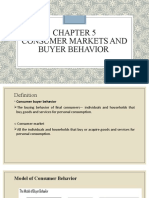 Chapter 5 Consumer Market and Buyer Behavior