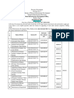 Province Government Province No: 5 Ministry of Physical Infrastructure Development Transport Infrastructure Directorate