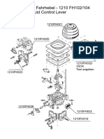 Ersatzteilliste Steuerhebel