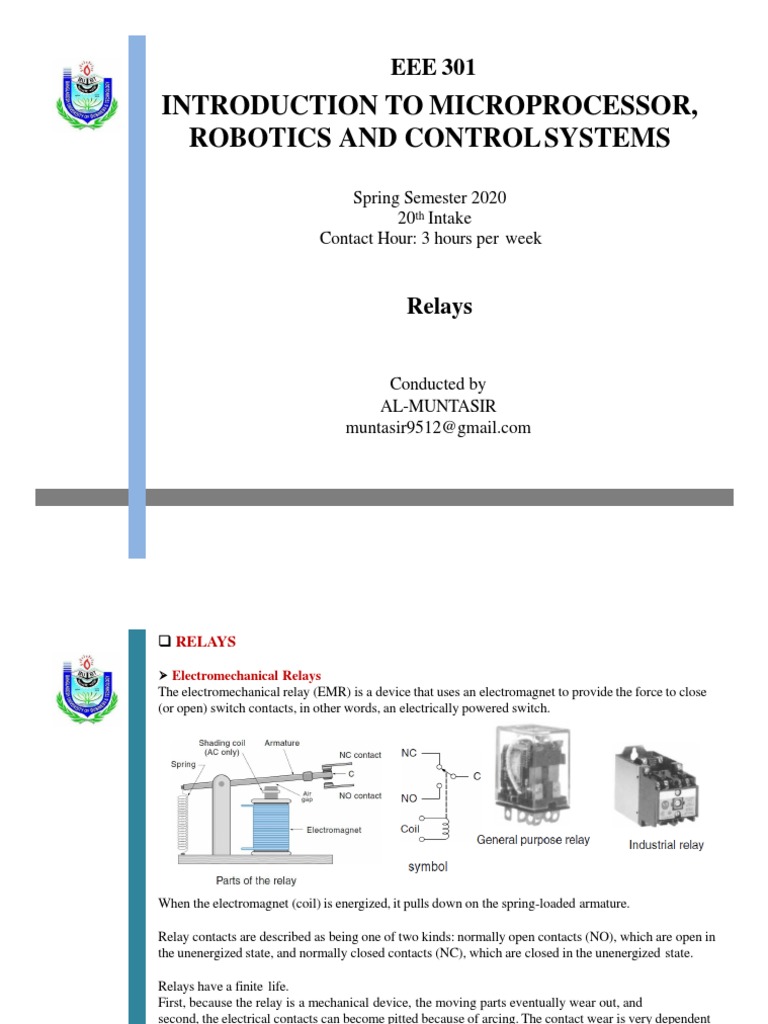 Introduction To Microprocessor, Robotics and Control Systems | PDF