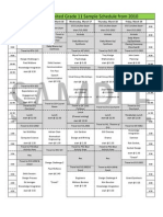 Waterloo Unlimited Grade 11 Sample Schedule From 2010