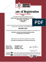 06 - ArcelorMittal Romania Certificate ISO 9001
