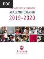 Stevens 2019-2020 Academic Catalog