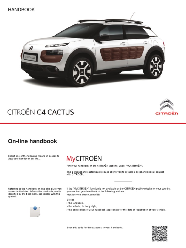 2015 Citroen c4 Cactus 92715 PDF | PDF | Anti Lock Braking System | Headlamp