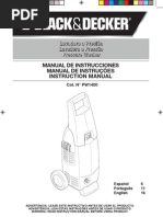 MANUAL hidro lavadora