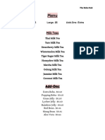 Menu-Web Design 2