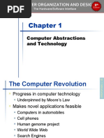 Computer Abstractions and Technology