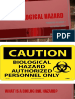 Biological Hazard: Presented by Group 7 Cayamdas, Aimee Castillo, Marie Galleon, Cearlene Santos, Kevin