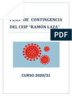 Plan Contingencia Ceip Ramón Laza