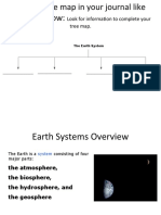 Look For Information To Complete Your Tree Map.: The Earth System