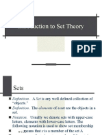 Introduction To Set Theory
