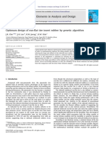 Finite Elements in Analysis and Design: J.R. Cho, J.H. Lee, K.M. Jeong, K.W. Kim